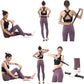 Muscle Roller Stick for Athletes - Deep Tissue Fascia Blaster & Roller Massager for Myofascial Pain Relief - Handheld Physical Therapy & Recovery Tool(Gray black-18 inch)