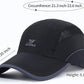 Running Hat Mesh Sports Cap Lightweight Quick Drying Runner Cap for Men Women