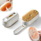 4 in 1 Cat Steam Brush for Shedding, Rechargeable Steam Cat Brush With Rotating Handle, for Massaging and Cleaning Shedding Pet Hair, for Cats Dogs (White)