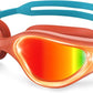 ZIONOR G1 Nava Super Anti-Fog Unisex Swim Goggles Mirror/Bright Smoke Lens