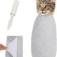 Supet Cat Wrap for Cutting Nails, Self-Adhesive Cat Grooming Wrap, Anti-Scratch Cat Wrap for Grooming, Ideal for Medicine, Nail Clipping, Teeth Brushing, Ear Cleaning