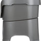 Neater Pet Brands Neater Feeder Deluxe Mess Proof Dog Bowls Elevated for Large Dogs Over 40 lbs, Made in USA, No Spill Raised Dog Food Bowl Stand Feeding Station, Food and Water Bowl Set, Grey