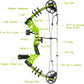 Youth Compound Bow Set 15-45 Lbs for Teens and Beginner, Package with Archery Hunting Equipment, Max Speed 260fps, Adjustable, Right Hand