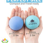Physical Massage Therapy Ball Set - Ideal for Yoga, Deep Tissue Massage, Trigger Point Therapy and Myofascial Release Physical Therapy Equipment