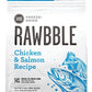BIXBI Rawbble Freeze Dried Dog Food, Chicken & Salmon Recipe, 26 oz - 94% Meat and Organs, No Fillers - Pantry-Friendly Raw Dog Food for Meal, Treat or Food Topper - USA Made in Small Batches