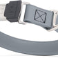 Dogline Biothane Waterproof Dog Collar with Herm Sprenger Stainless Steel Quick Release Buckle – Heavy Duty Tactical Durable Collar for Dogs – Comfortable and Safe Pet Collar, W 1" L 15-25", Gray