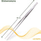 Heavy Duty Aquarium Tweezers Extra Long 24 Inch, Straight Aquarium Plant Tweezers, Long Tweezers for Terrarium and Aquarium, Aquarium Tongs, Long Tweezers for Plants
