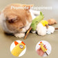 4-Piece Catnip Toys with Valerian Stick Catnip Toys with Various Cute Animal Styles, Plush Cat Toys for Indoor Cats, Cat Chew Toys Kitten Toys