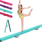 AWSUM Foldable Balance Beam for Kids, 6ft/8ft/9ft/10ft Anti-Slip Gymnastics Equipment, Suede Cover, Toddler to Teen, for Home Training School