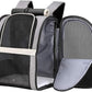Texsens Pet Carrier Backpack with Window Blind for Small Cats Dogs, Ventilated Design, Safety Straps, Buckle Support, Collapsible, Designed for Travel, Hiking, Winter Outing, Outdoor, Go to Vet