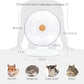 Niteangel Super-Silent Hamster Exercise Wheels - Quiet Spinner Hamster Running Wheels with Adjustable Stand for Dwarf Syrian Hamsters Gerbils Mice Or Other Small Animals