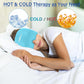 iTHERAU Migraine Relief Cap, Soothing Headache Hat, Gel Ice Pack Head Wrap with Hot and Cold Therapy, Headache Relief Cap for Sinus, Puffy Eyes, Tension and Stress Relief Blue