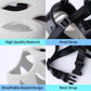 Dog Muzzle, Breathable Basket Muzzles for Small, Medium, Large and X-Large Dogs, Prevent Barking, Biting, Chewing Dog Mouth Cover Gray