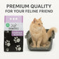 Lavender Scented Clumping Cat Litter – 9.6 lb / 5L, Lightweight, Dust-Free, Strong Odor Control, Turkish White Bentonite