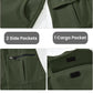 TBMPOY Men's Snow Ski Fleece Lined Hiking Pants Waterproof Winter Snowboard Warm Outdoor Insulated Pants Windproof