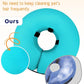 Supet Inflatable Dog Cone Collar Alternative After Surgery, Dog Neck Donut Collar Recovery E Collar to Stop Licking, Soft Dog Cone for Medium Large Dogs