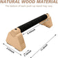 Parallettes Bars - Wooden Calisthenics Equipment for Handstand Training, Push Up Bars & Calisthenics Bar - Handstand Blocks and Pushup Handles for Men