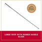 Weaver EquineWeaver Leather Stock Whip with Rubber Handle and 10" Popper, Green/White