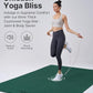 YOTTOY Large Yoga Mat (75 * 52 * 1/2inch),Extra Wide TPE Exercise Mat,Non-Slip Workout Mat for Pilates, Fitness, Barefoot, Home Gym Studio with Strap and Towel