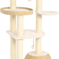 KAMABOKO Modern Cat Tree, 53" Cat Tower for Indoor Cats Natural Sisal Scratching Posts, Hand-Woven Condo & Top Perch, Cat Tree Tower for Kittens Climb Play & Rest