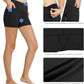 baleaf Women's 8"/ 5"/ 3" Biker Shorts High Waist Yoga Workout Gym Running Volleyball Spandex Shorts with Pockets