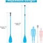 Freein 3-Piece Adjustable & Floating SUP Paddle - Fiberglass Shaft, Nylon Blade (71-83")