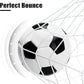 Soccer Ball Size 2 Size 3 Size 4 Size 5 with Pump - Single, 2 or 3 Pack - Official Size & Weight - Classic Indoor Outdoor Soccer Long-Lasting - Ideal Gift for Toddler Kids Boys Girls Youth Adult