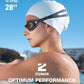 ZIONOR Swim Goggles, G1 SE Swimming Goggles Anti-fog for Adult Men Women