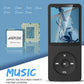 AGPTEK A02S 16GB MP3 Player, 70 Hours Playback Lossless Sound Music Player, Supports up to 128GB, Black