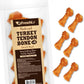 Afreschi Turkey Tendon Bone (S) 6 Pieces per Pack, USA-Sourced Turkey Tendon, All Natural Human Grade Puppy Chew, Hypoallergenic, Rawhide Alternative, Dog Treats for Small Breeds