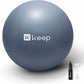 KEEP Pilates Small Exercise Ball Anti-Burst - Thickened Yoga Ball With Pump for Physical Therapy, Fitness, Workout, and Core Strength
