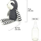 100% Organic Cotton Baby Toys 7.1" Sloth Stuffed Animal for Newborn (Grey)