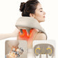 Snailax Cordless Neck Massager with Heat, Kneading Neck and Shoulder Massager Deep Tissue, Shiatsu Back Pillow, 2 Heating Levels,Gifts for Mom Dad