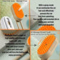 3-in-1 Steam Pet Brush for Cats & Dogs – Self-Cleaning Grooming Comb with Spray Mist, Massage & Shedding, Rechargeable USB, Anti-Static, Foldable Handle – White (WHITE)