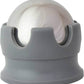 Cestari Stainless Steel Ice Hot Cold Roller for Pain Relief, Foot Massage Ball with Silicone Holder, HSA Muscle Roller, Gray