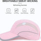 Running Hat Mesh Sports Cap Lightweight Quick Drying Runner Cap for Men Women