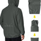 COOFANDY Men's Packable Rain Jacket Lightweight Waterproof Raincoat with Hood Travel Hiking Golf Windbreaker