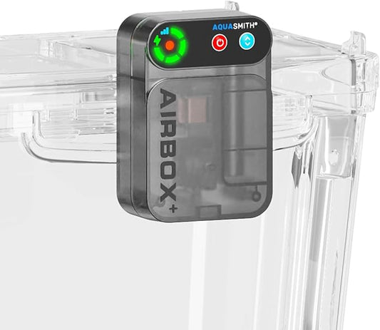 Live Bait Aerator,Ultra-Long Battery Life,Rechargeable Aquarium Air Pump 3w/24GPH(2600mAh Single Hole) IPX4 Magnetic Charging Design,Suitable for Fishing Enthusiasts,with Hose and Stone