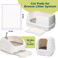 Cat Pads Refills for Tidy Cats Breeze Litter System - Super Absorbent 6-Layer Pads for Odor Control, Lavender Scented - 16.9" x 11.4" - Pack of 40 Litter Box Replacement Pads