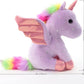 Sew Butiful 8 inch Unicorn Stuffed Animals, Cute Unicorn Gift Toys for Girls,Unicorns Birthday Gifts Soft Plush Toys Set for Baby, Toddler, Girls, Kids,Decor (Purple)