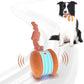 Interactive Dog Toys, Random Path Electric Automatic Moving and Rolling Dogs Toy with Rope for Small Medium Large Dogs, Motion-Activated Dog Stimulation Toy for Boredom Relief (Orange)