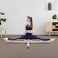 Leg Stretcher Split Machine for Flexibility, Max 330lbs Heavy Duty Split Trainer Equipment, Max. 180° Opening Leg Stretching Tool for Ballet, Cheerleading, Gymnastics (Pink)