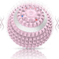 Uppye Vibrating Ball Massager, Vibration Massage Ball for Physical Therapy, Mobility Ball for Workout Recovery, Deep Tissue Massager for Pain Relief and Trigger Point Treatment (Pink)