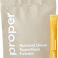 Proper, The Yellows Metabolism and Energy Boost, Sugar Free Energy Drink Powder with 100mg Caffeine. No Creatine or Beta-Alanine. 15 Servings, Pineapple Mango Drink Mix for Men and Women