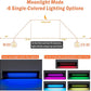 hygger Auto On Off LED Aquarium Light 18-24 Inches Dimmable 7 Colors Full Spectrum Fish Tank Light Fixture for Freshwater Planted Tank Build in Timer Sunrise Sunset