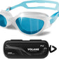 COPOZZ Swim Goggles Adult Women, Swimming Goggles for Women & Men, Anti-Fog No Leaking UV Protection for Adult