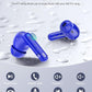 Wireless Earbuds, Bluetooth 5.4 Headphones Bass Stereo, Ear Buds with Noise Cancelling Mic, IP7 Waterproof in Ear Earphones, 36H LED Display Bluetooth Earbuds for Laptop Pad Phones Sports, Blue