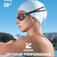 ZIONOR Swim Goggles, G1 SE Swimming Goggles Anti-fog for Adult Men Women