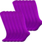 Fitliva Knee High Long Sports Socks Unisex Multicolor 3/6/12 Pairs