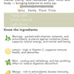 Kiara Naturals Loose Leaf Herbal Detox Tea, Clarity Cleanse - Moringa, Lemon & Mint, 1 Count, TEA, Plant-based, Caffeine-Free